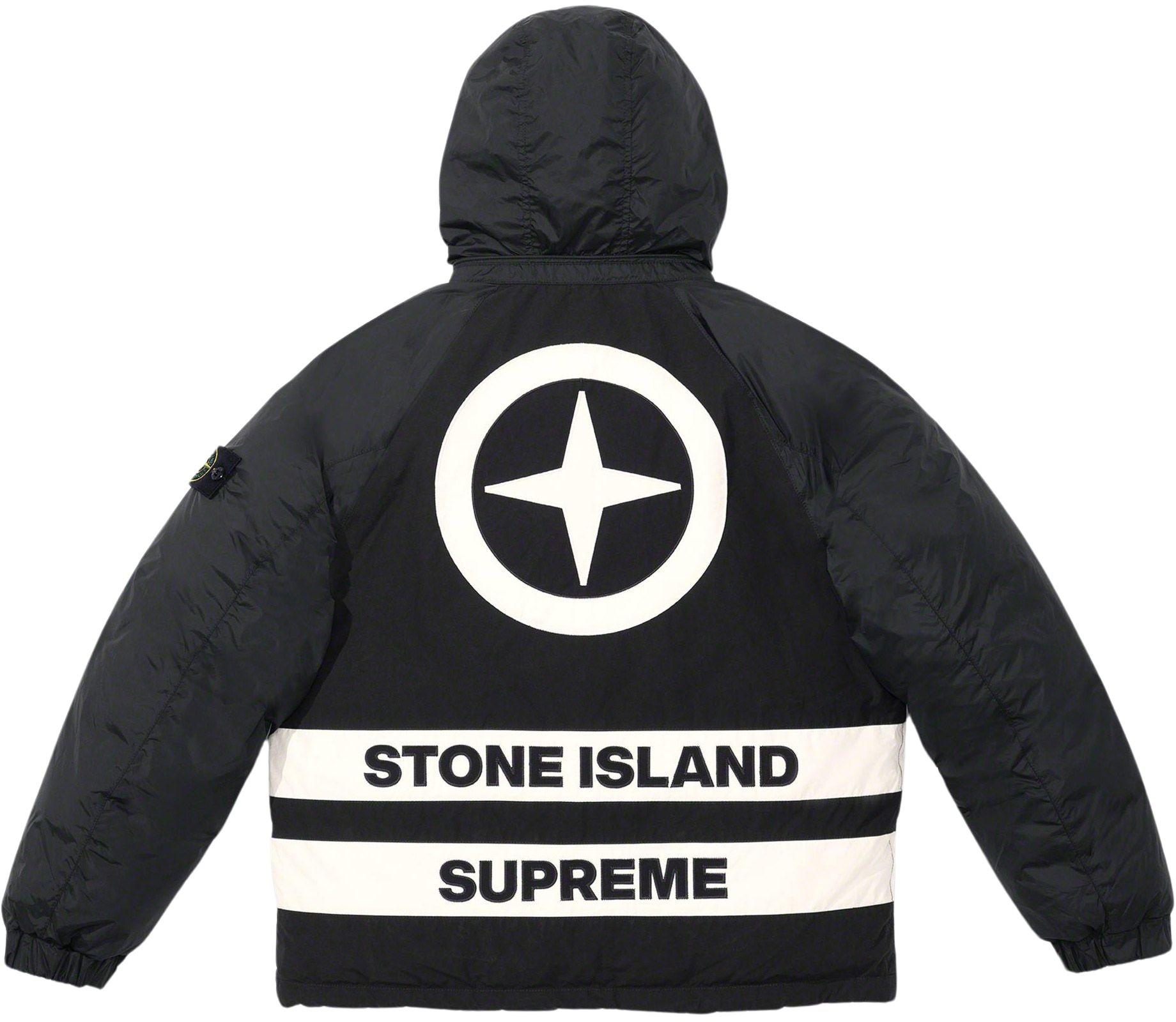 Supreme®/Stone Island® Reversible Down Puffer Jacket view 3